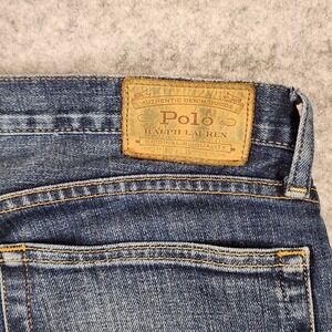 Polo Ralph Lauren Jeans Men's 38x29 Blue Hampton Relaxed Straight